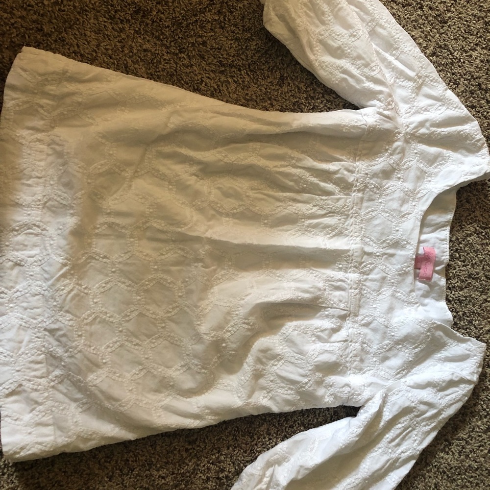 Lilly Pulitzer white blouse